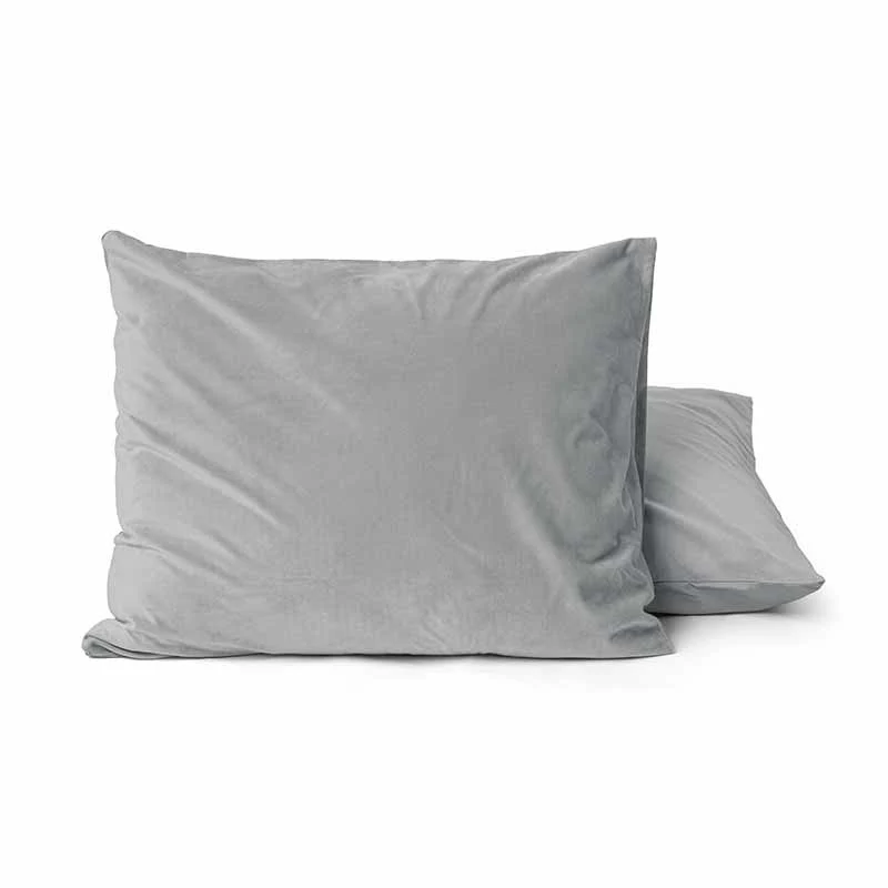 2-PACK Velvet Kussensloop - Wit - Image 4