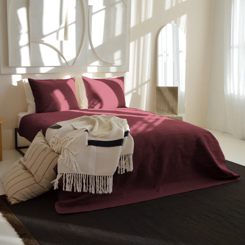 Bedsprei Rope - Rood - Image 4