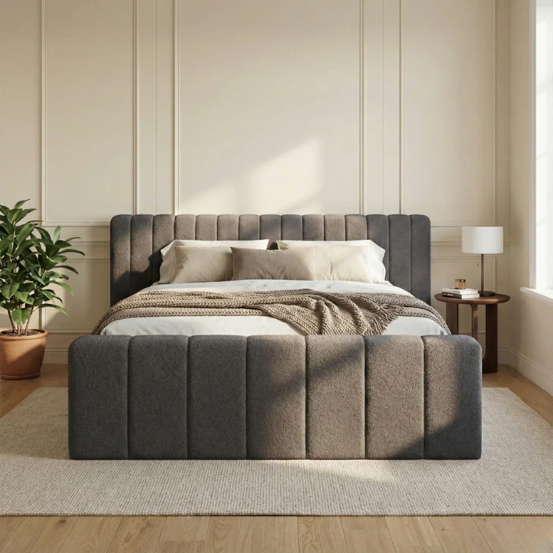 Boxspring Amour Rituals - Teddy - Antraciet