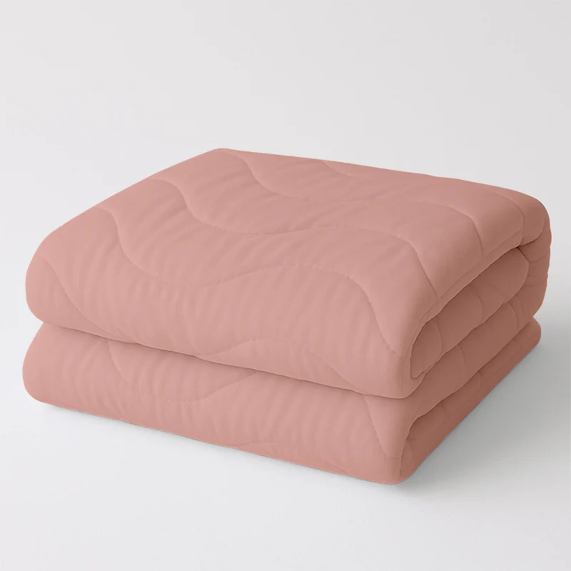 Easy Dekbed Zonder Overtrek Wave Uni - Roze - Image 6