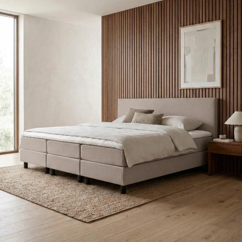 Familiebed Comfort - Beige