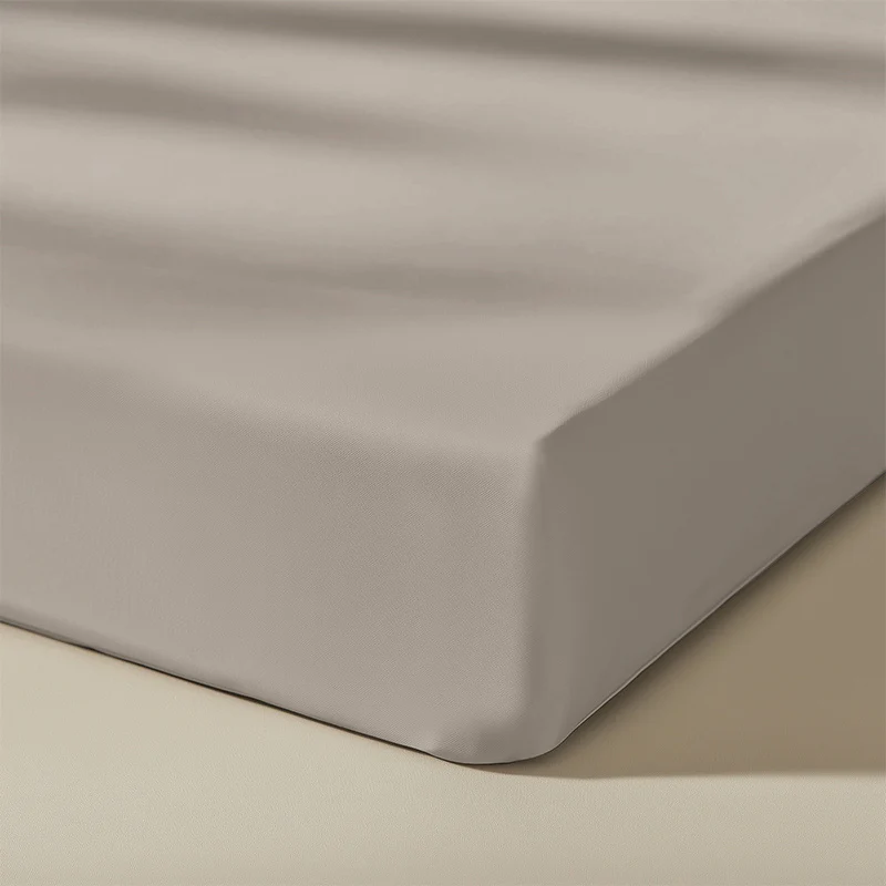 Hoeslaken - Katoen Flanel - Taupe - Image 3