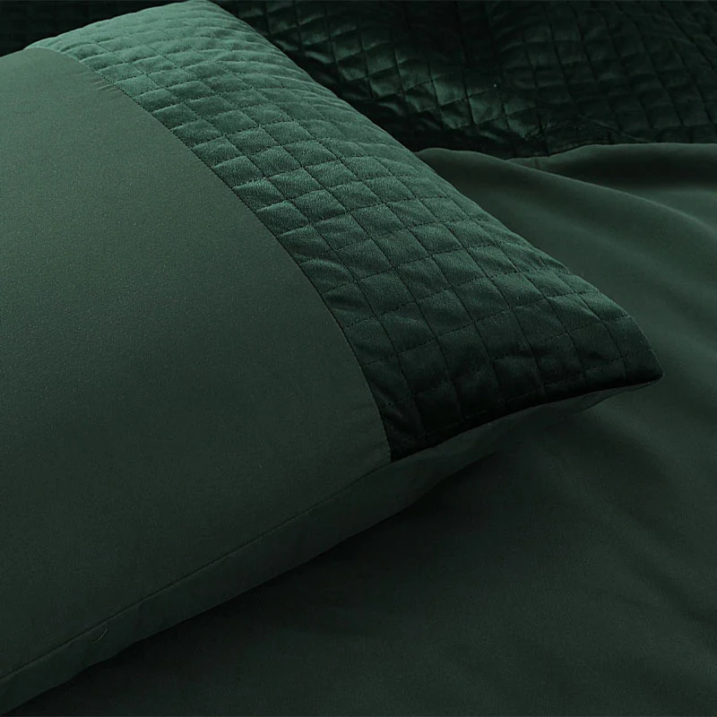 Kussenslopen - Velvet Band: 2-Pack - Groen