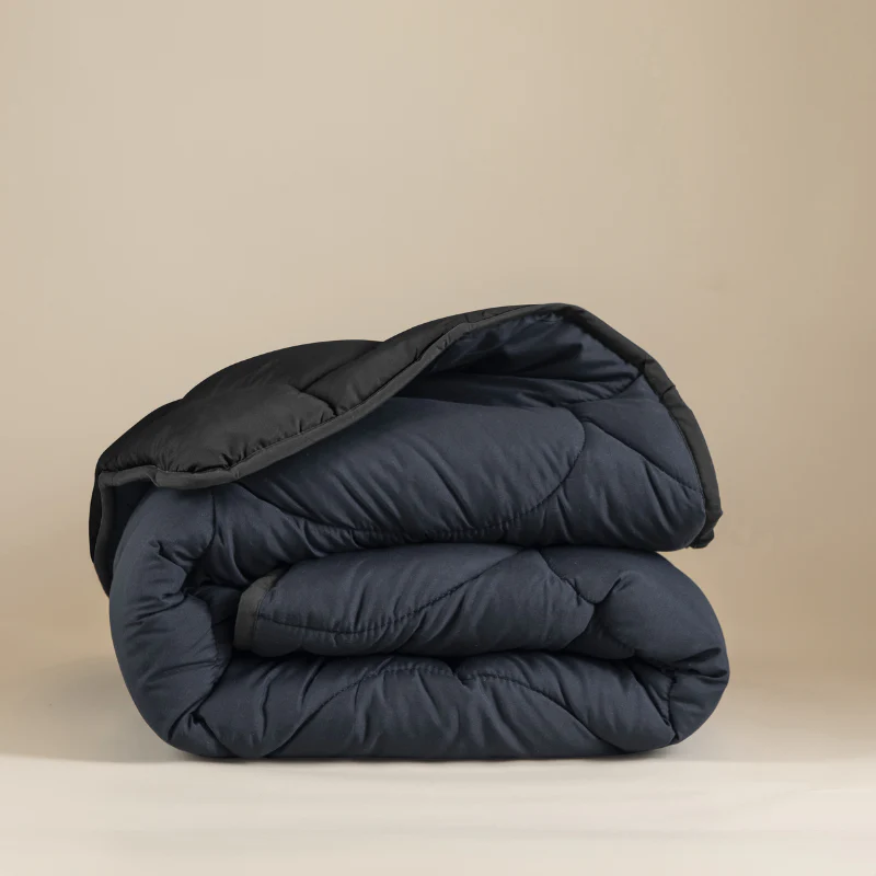 Lazy Dekbed Zonder Overtrek - Double Face - Zwart/Antraciet - Image 7