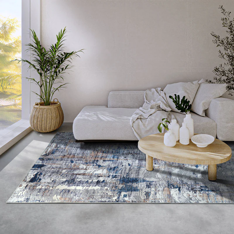 Vloerkleed Malard - Grijs/Blauw